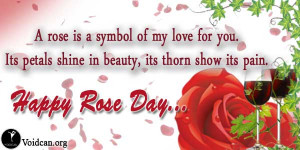 happy rose day tweet pin it rose day is celebrated as the day of ...