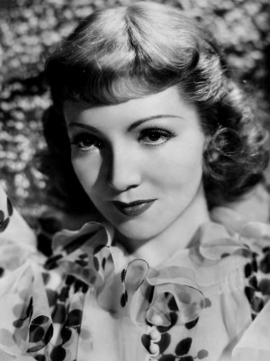 Eugene Robert Richee: Claudette Colbert , 1938