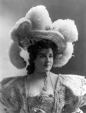 Lillian Russell (December 4, 1861 - June 6, 1922)Today is the birthday ...