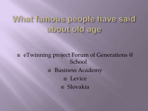 Famous age quotes
