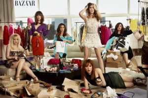 Kristen Wiig, Maya Rudolph, and the rest of the cast of Bridesmaids.