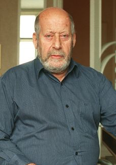 sinistra Sir Clement Freud e pi in basso Lucian Freud