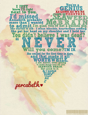 annabeth chase love percabeth percy jackson quotes