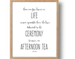 Popular items for tea quote