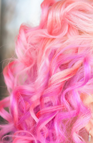 cute, hair, hair pink, love, pink, pretty, quote, quotes