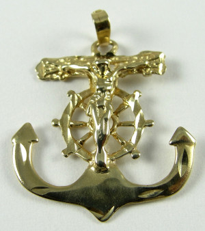 Anchor Cross Pendants