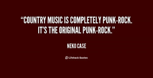 Country Music Pletely Punk