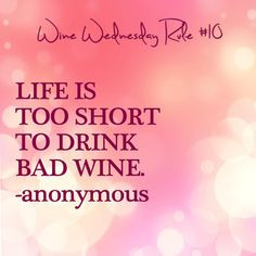 Happy Wine Wednesday!