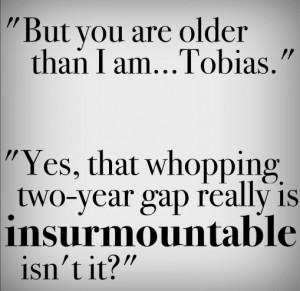 Tris and Tobias. Divergent