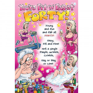 happy 40th birthday funny images funny happy 40th birthday clip art ...