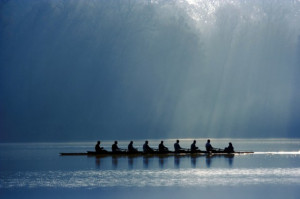 Canoe Team — Photo courtesy of ©iStockphoto.com/AurelianGogonea ...