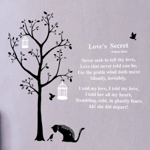 Tree, Cat and William Blake Quote DS-08220