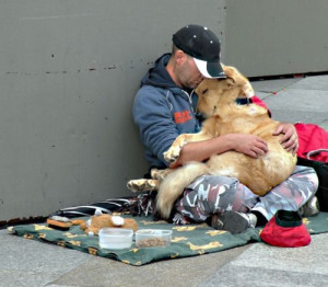 unconditional love - no matter your path in life, a dog will always ...