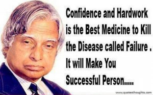 ... quotes thoughts dr apj abdul kalam confidence hardwork best nice