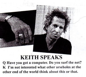 Re: Best Keith Richards Quotes