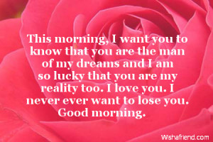 Good Morning Messages For Boyfriend