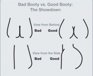 Is wanting a bigger booty like having straight hair and wishing for ...