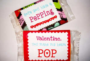 These popcorn Valentine's at Duncan Team Blog are fun and cute! You ...