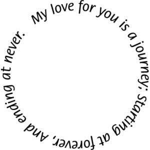 cute quote circle clipped by nora♥