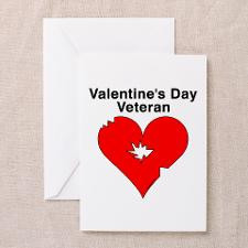 Valentine's Day Veteran Greeting Cards (Package of for