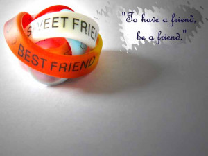 Friendship wallpaper with quotes