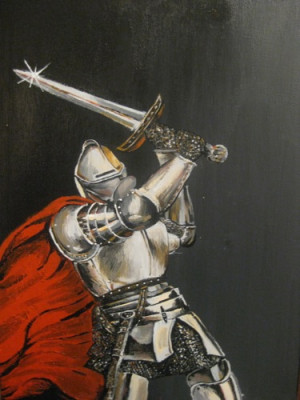 Knight in Shining Armor painting by Ahria Coroy knight in armor and ...