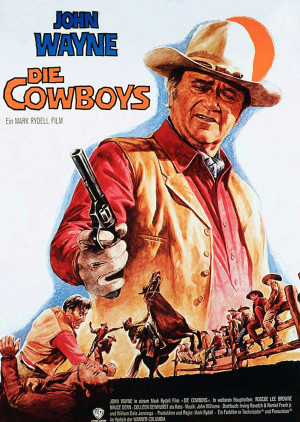 The Cowboys John Wayne The cowboys - john wayne y