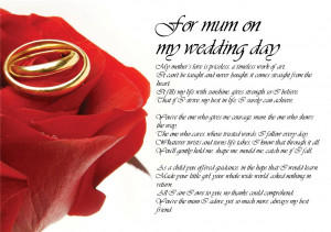 Wedding Day Quotes For The Bride And Groom Of bride on wedding day