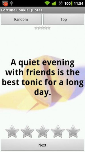 Fortune Cookie Quotes Screenshot 1