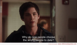 The Perks of Being a Wallflower (2012) - movie quote