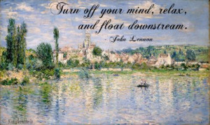 ... and float downstream 0 up 0 down john lennon quotes added by kati67