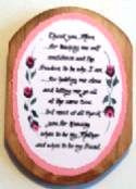 Verses & Quotes on Wood Plaques