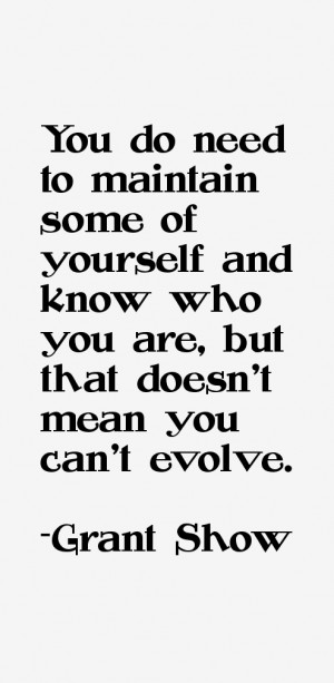grant show quotes