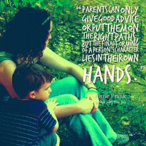 Good Parent Quotes Quotes picture: parents can