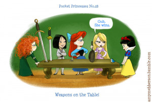 Pocket Princesses 28: Weapons on the Table!Pocket Princesses Facebook ...