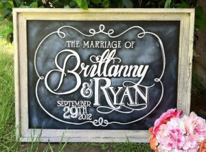 .com - Sign by I Do Declare Signs is a 18X24 customized chalkboard ...
