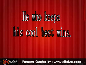 15 Most Famous Cool Quotes