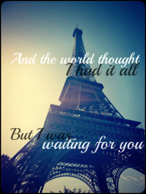 Eiffel Tower Quotes Tumblr