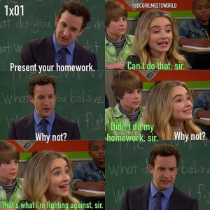GirlMeetsWorld 1x1 