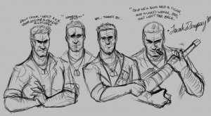Tank Dempsey Sketches by CarnivorousTwinkie