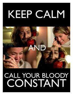 Call your bloody constant!