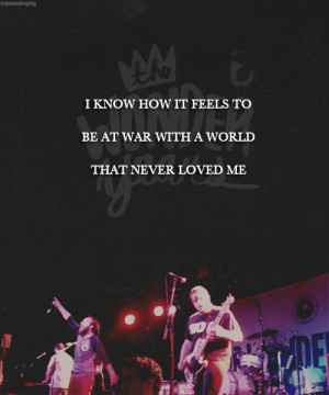 ... wonder years twy The Greatest Generation the devil in my bloodstream