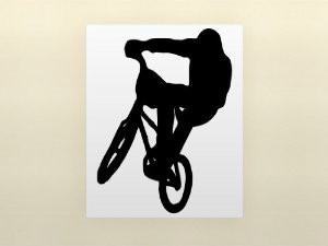 BMX Bike Wall Decal