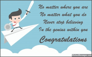 Quotes Congratulations On Masters Degree. QuotesGram