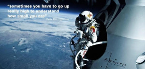 Felix Baumgartner and his jump from the stratosphere!