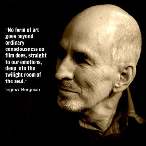Film Director Quote - Ingmar Bergman - Movie Director #ingmarbergman