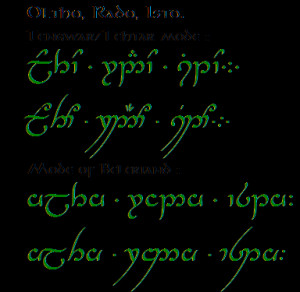 Lord Of The Rings Elvish Quotes Quenya quote to respect