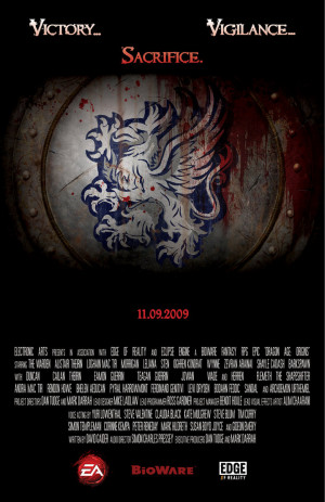 Dragon Age: Origins Film Poster Variant by lousyitachi