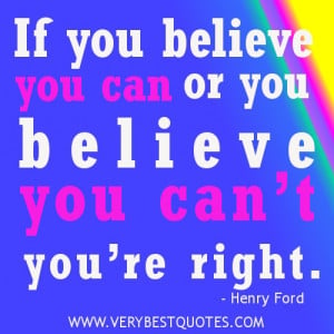 positive thinking quotes Henry Ford