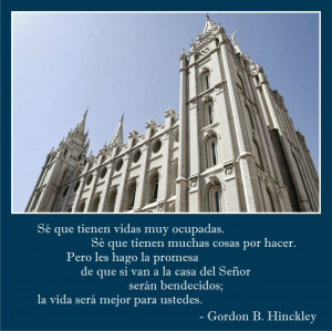 Buscando a Dios en los templos mormones